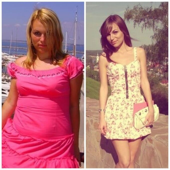 пред и после следење на диетата за леќата фотографија 2