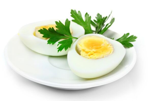 варено јајце за слабеење неделно за 7 кг