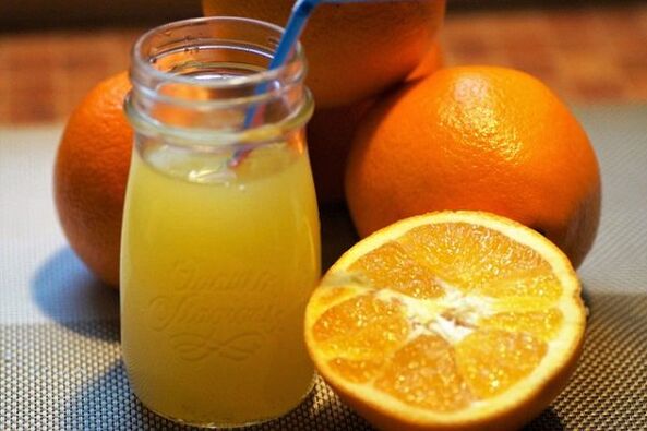 сок од портокал за слабеење